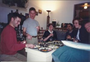 Home made sushi... Osborne Village, Winnipeg (late 90s)