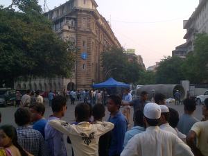 Regular sight in SoBo - film shoot