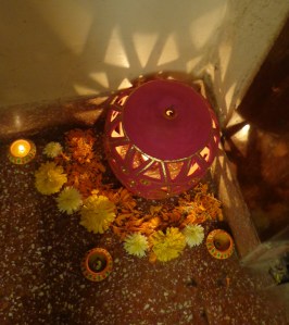 Invite Lakshmi with light...