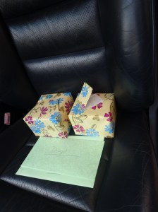 Presenting presents (Photo: Carissa Hickling)