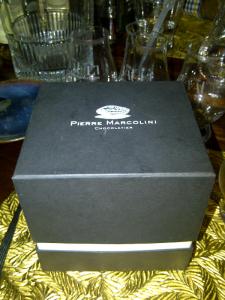 4th pairing's extra special treat - Pierre Marcolini's journey around the world in chocolate! (Photo: Carissa Hickling)