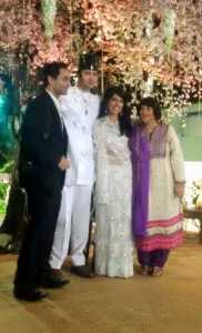 Parsi Wedding - Happy couple shutterbug