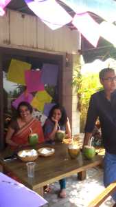 Impatiently waiting for the 2nd seating...