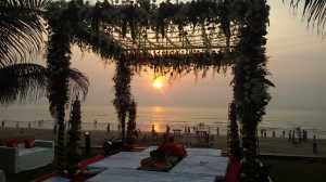 Mandap by the sea