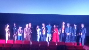 John Madden with Indian Cast and Crew