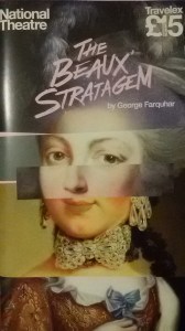 The Beaux' Stratagem playbill