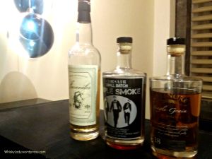 Juveniles, Corsair Triple Smoke, Greenore 18 year (Whisky Lady)