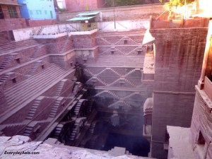 Jodhpur Stepwell - Look down