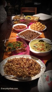 East Indian feast!